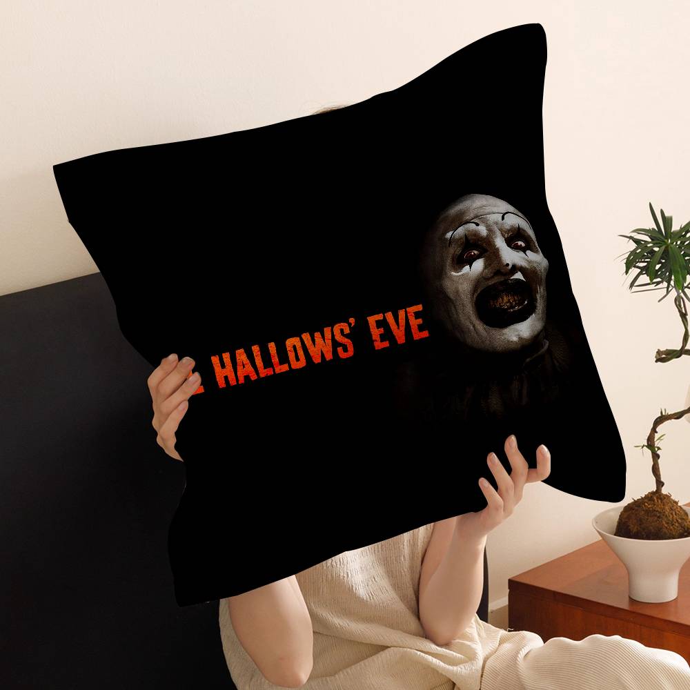 Horrorfilm T-TERRIFIER Kussenhoes Kussensloop Woonkamer Bank Huisdecoratie Op Maat