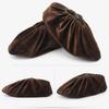 Thickened Velvet Mesh Non-Slip Reusable Shoe Covers for Adults and Students