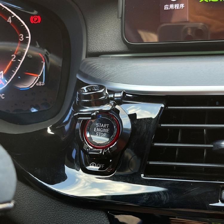 Auto Motor Zündschalter Schutzhülle für Auto Push to Start Knopf Abdeckung Knopf Startknopf Dekoration