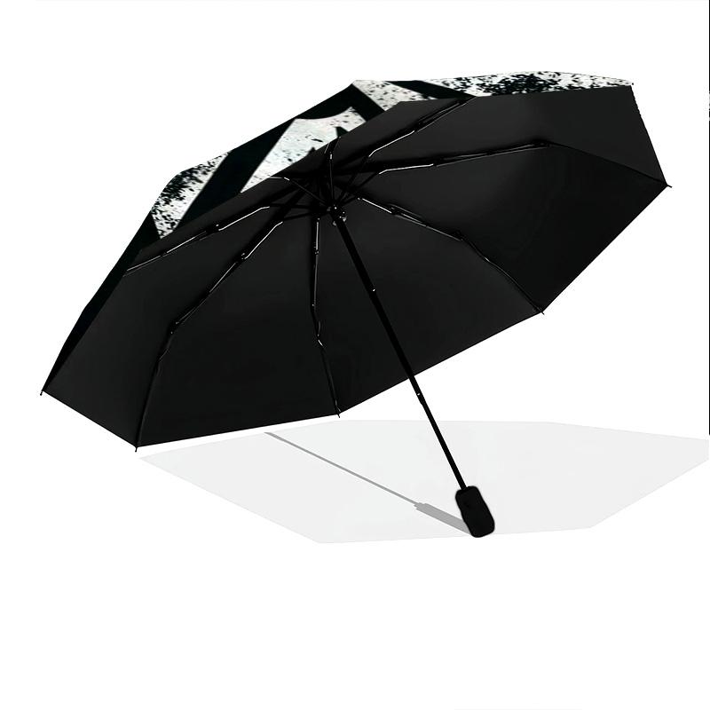 Last Folding Umbrella Travel Suitable For All Seasons Three Folds Outdoor Umbrella