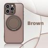 iPhone17 mobile phone case new skin matte 360 magnetic suction bracket integrated suitable for Apple 16PROMAX case