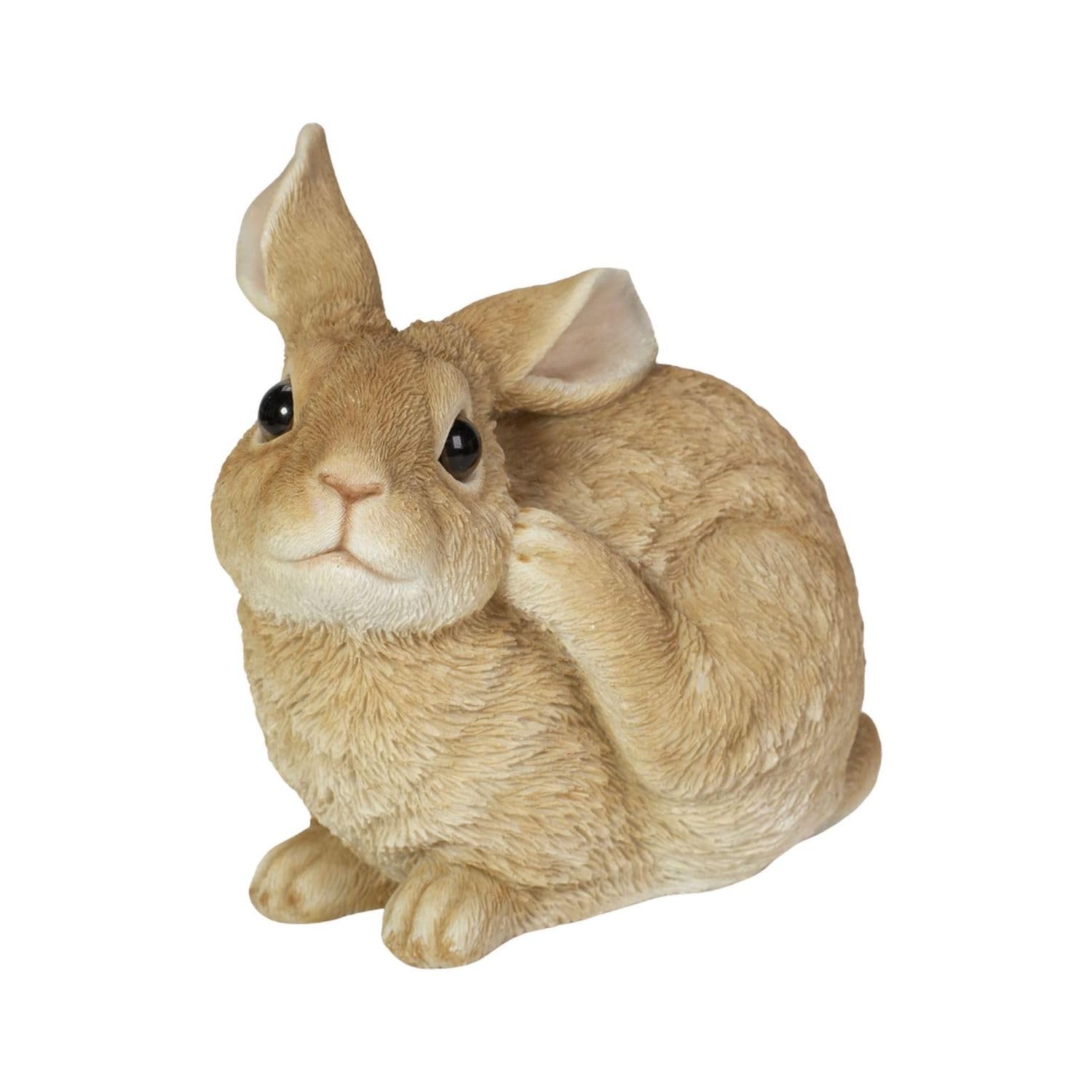 

Ubia Beige Rabbit Scratching Its Face with Left 17 x 12 x 17 Doll Animal Garden Paw, cm, Figurine, Ornament, Decor, Rabbit, H20138-3