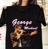 Koszulka bawełniana czarna, ciężka, z podpisem George Michael. Prezent dla fana. Koszulka unisex.