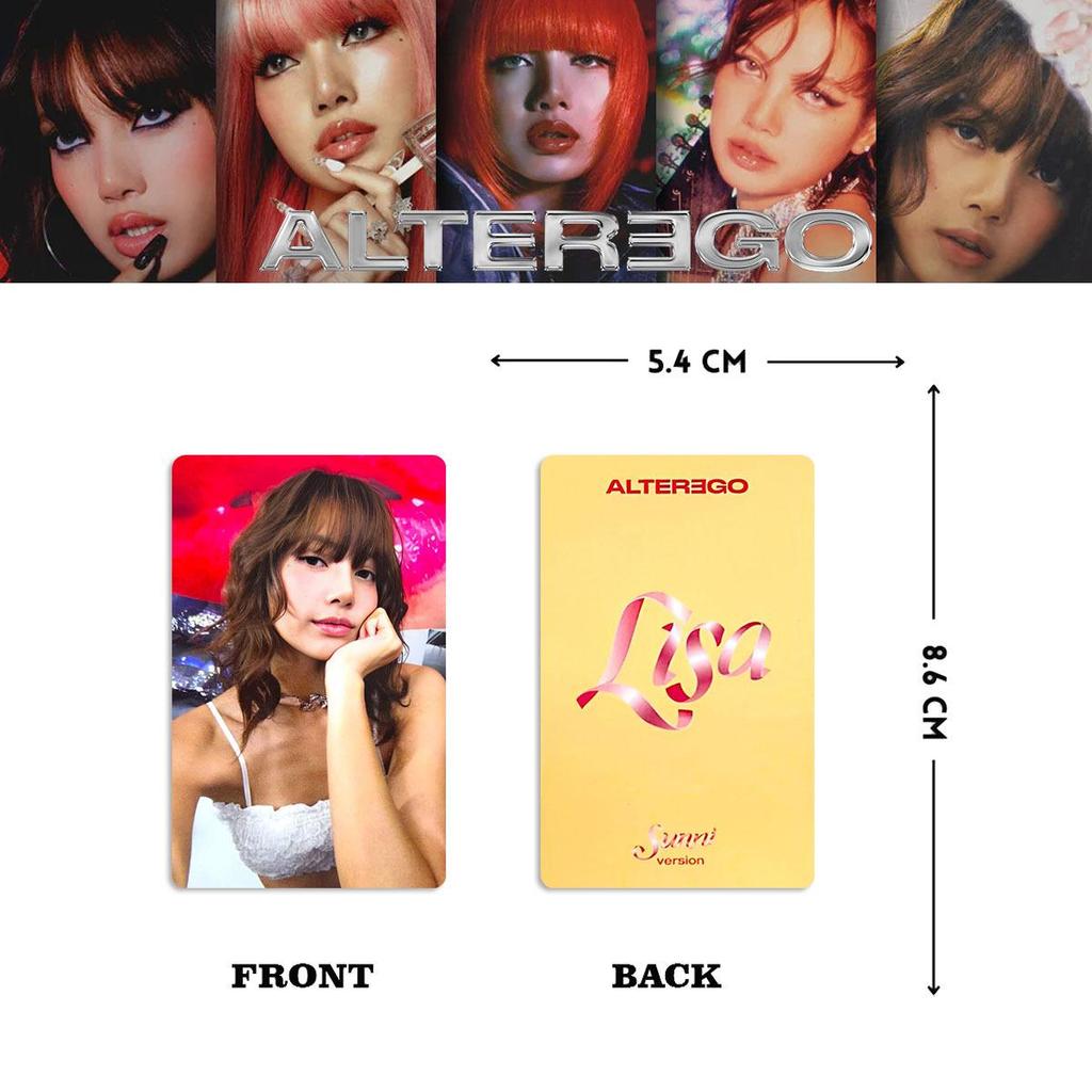 LISA "ALTER EGO" Album Photocard Set: SUNNI, VIXI, ROXI K4 AM Special Edition.