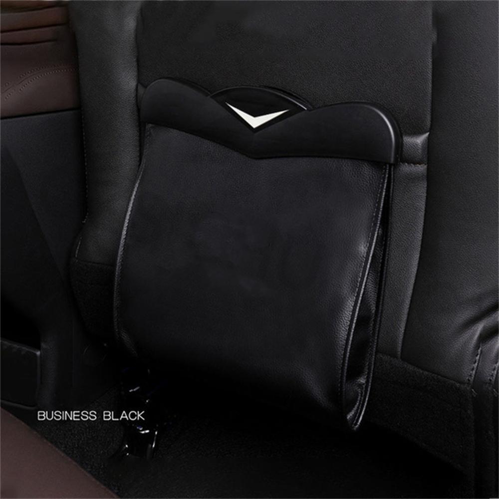 Car Garbage Bag Back Seat Waterproof Trash Bag Rubbish Cans Hanging Storage Organizer For Tesla Model 3 Model Y 2021 2022