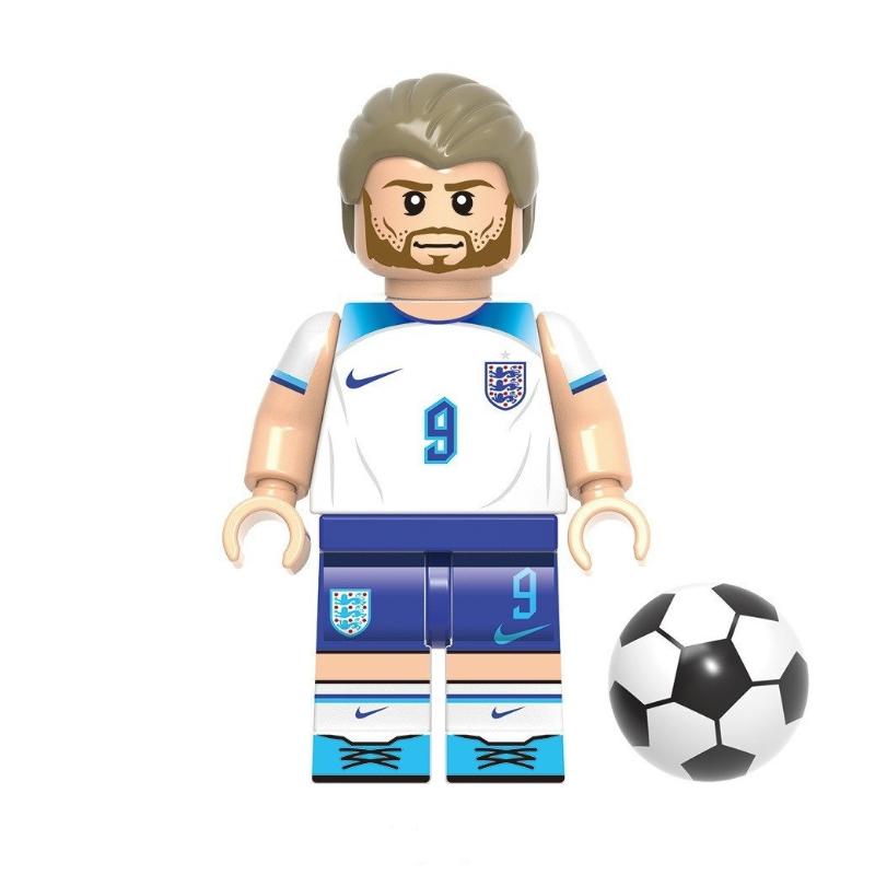 G0104 Blocuri de Construcție cu Vedete Mondiale ale Fotbalului Set cu MiniFigurine Jucători de Fotbal Asamblați Cărămizi Figurine de Acțiune Model Jucării Cadou de Ziua de Naștere