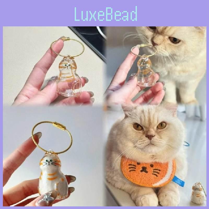 Cat Hair Storage Capsule Keychain With Acrylic Material For Collectors Gift And Party Decor