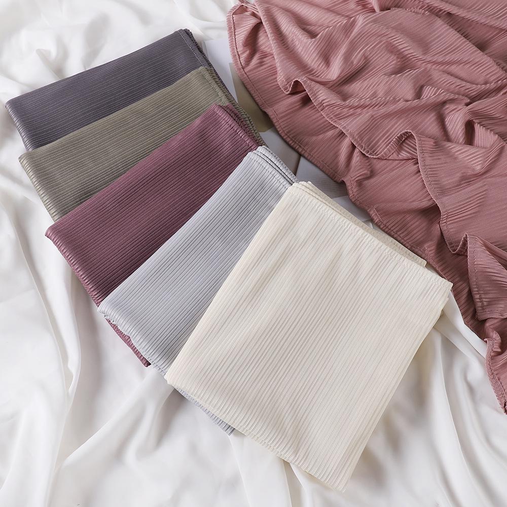 Women's Striped Knitted Headscarf – Malay Indonesian Hijab