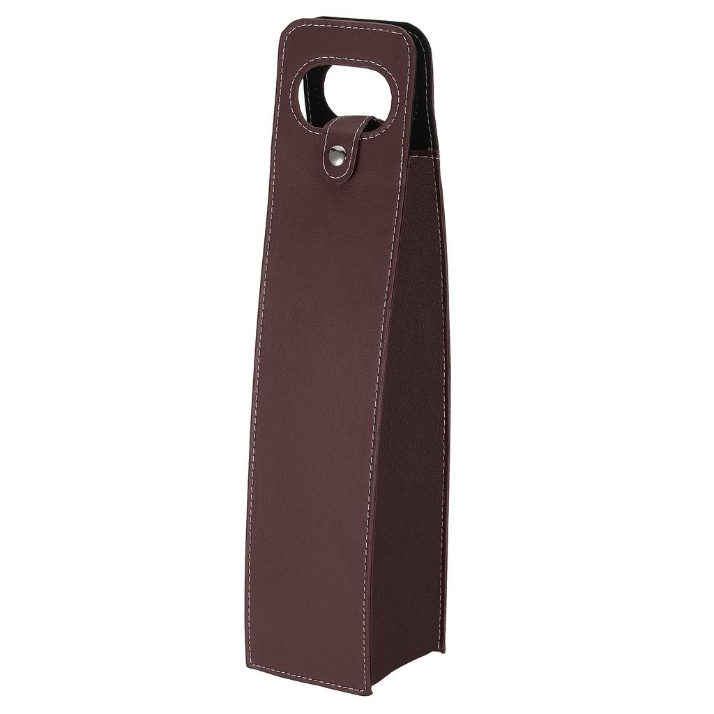 1/2pcs Wine Gift Bag Wine Bag Reusable Leather Wine Tote Carrier Wine Bottles Portable Champagne Gift Bags for Party Wedding