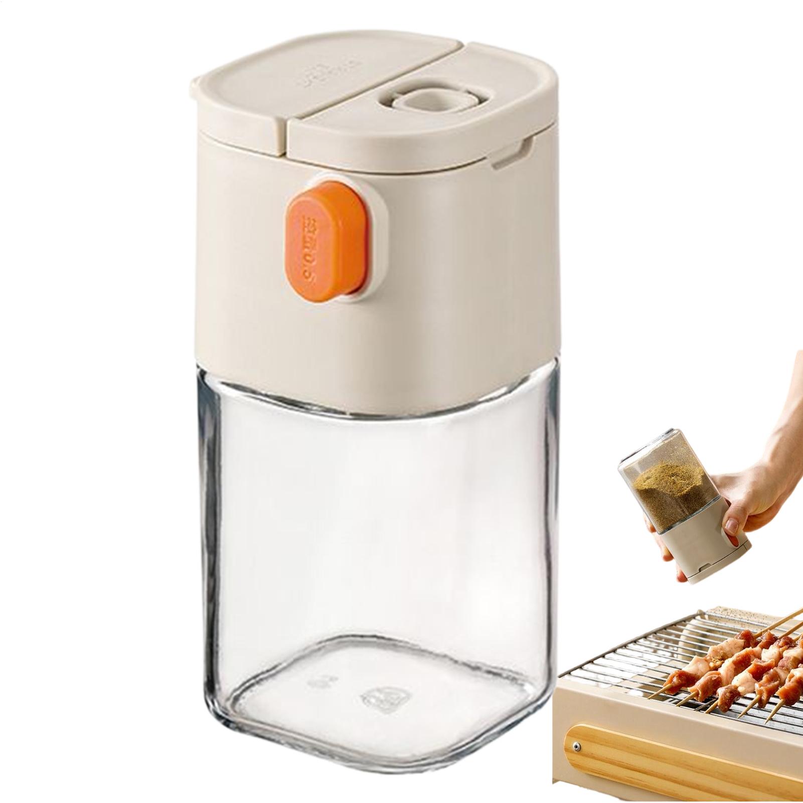 Quantitative Salt Control Bottle Precise Salt Control Household Spices Dispenser Powder Dispenser Kitchen Accessories China Mainland