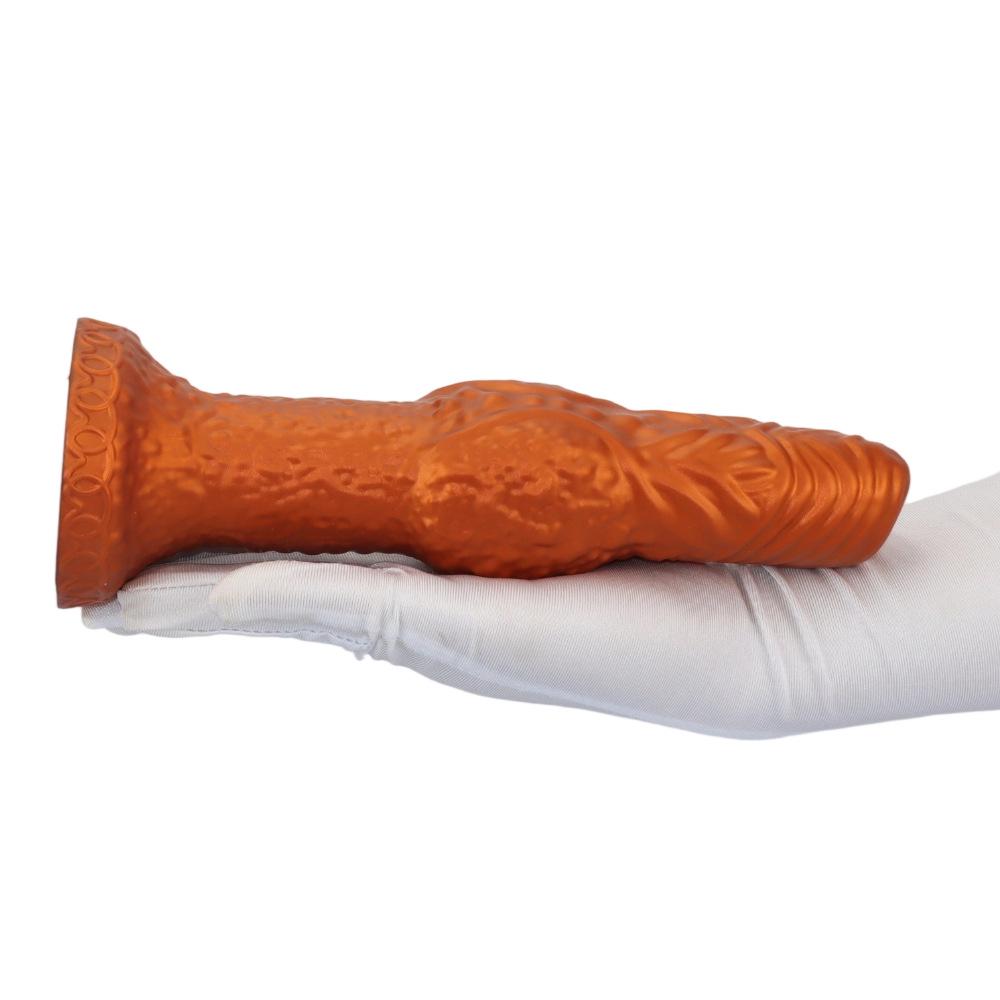 Extra Large Alien Foreskin Silicone Dildo & Anal Plug Masturbator