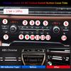 14x Center Control AC Air Button Cover Trim For BMW 5 GT 6 7 F10 F07 F01 F02 F06