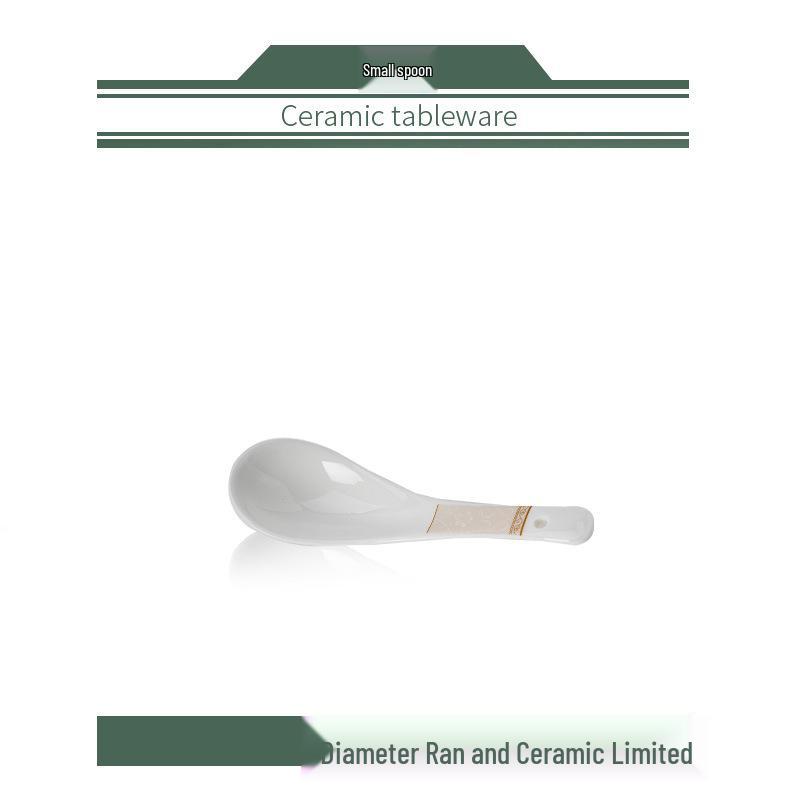 Yun Zhi He Jingdezhen High-Temperature Glazed Chinese Ceramic Tableware Set: Bowls, Plates, Chopsticks, and Dishes