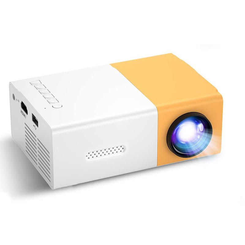 YG300 HD Mini Portable Projector - Compact Cinema for Indoor/Outdoor Use