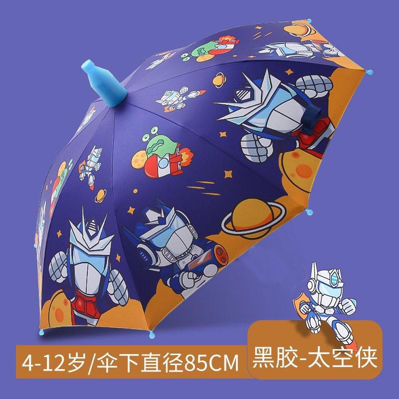 Umbrella Wholesale Cartoon Children's Umbrella Automatic Cute Long Handle Umbrella School Boys and Girls Kindergarten Sunshade Children's Umbrella