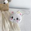 Bag Cat Crossbody Polychrome Children Cartoon Mini Shoulder Bag Shopping Wallet