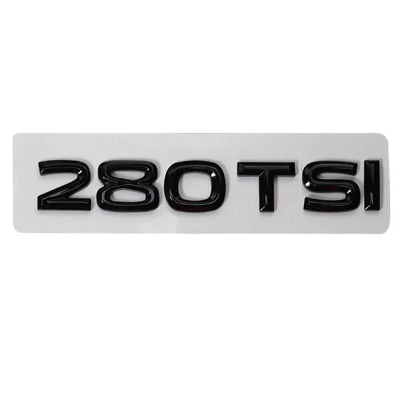 3D ABS 280TSI 380TSI Car Body Side Emblem Auto Rear Trunk Badge Sticker For VW Golf Passat Jetta Tiguan Polo Vento Lavida MK4