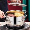 Adneny Multi-purpose Stainless Steel Steamer Pot