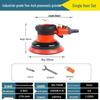 5-Inch Pneumatic Handheld Grinder & Polisher with Sandpaper & Waxing Head