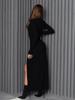 Black Knit Dress with Cutout ISSA PLUS