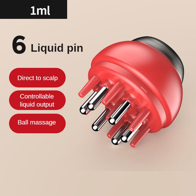Scalp Applicator Liquid Comb for Hair Scalp Treatment Essential Oil Guiding Massager Brush Hair Growth Serum Oil Apply Device