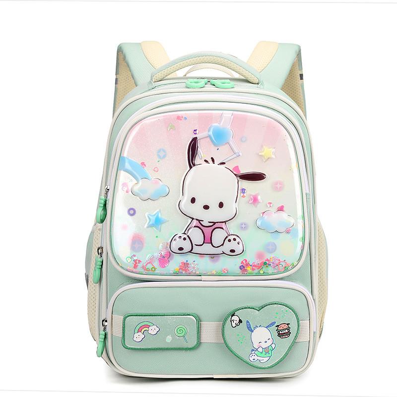 Durable And Cute Cartoon School Backpack For Kids In Grades 1 To 3 With Spine Protection