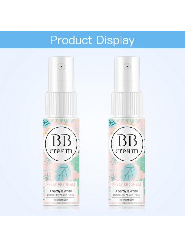 Spray Bb Cream Moisturizing Cover Defects Even Skin Color Breathable Bb Cream Spray