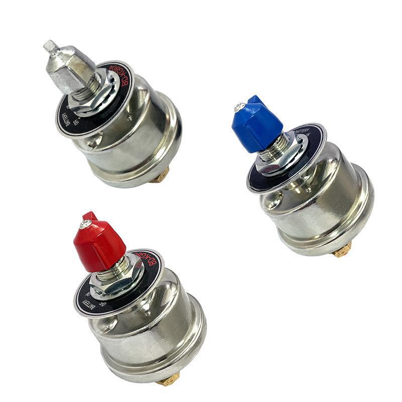 High Current Battery Protection Switch with Knobisclosed Power Off Function