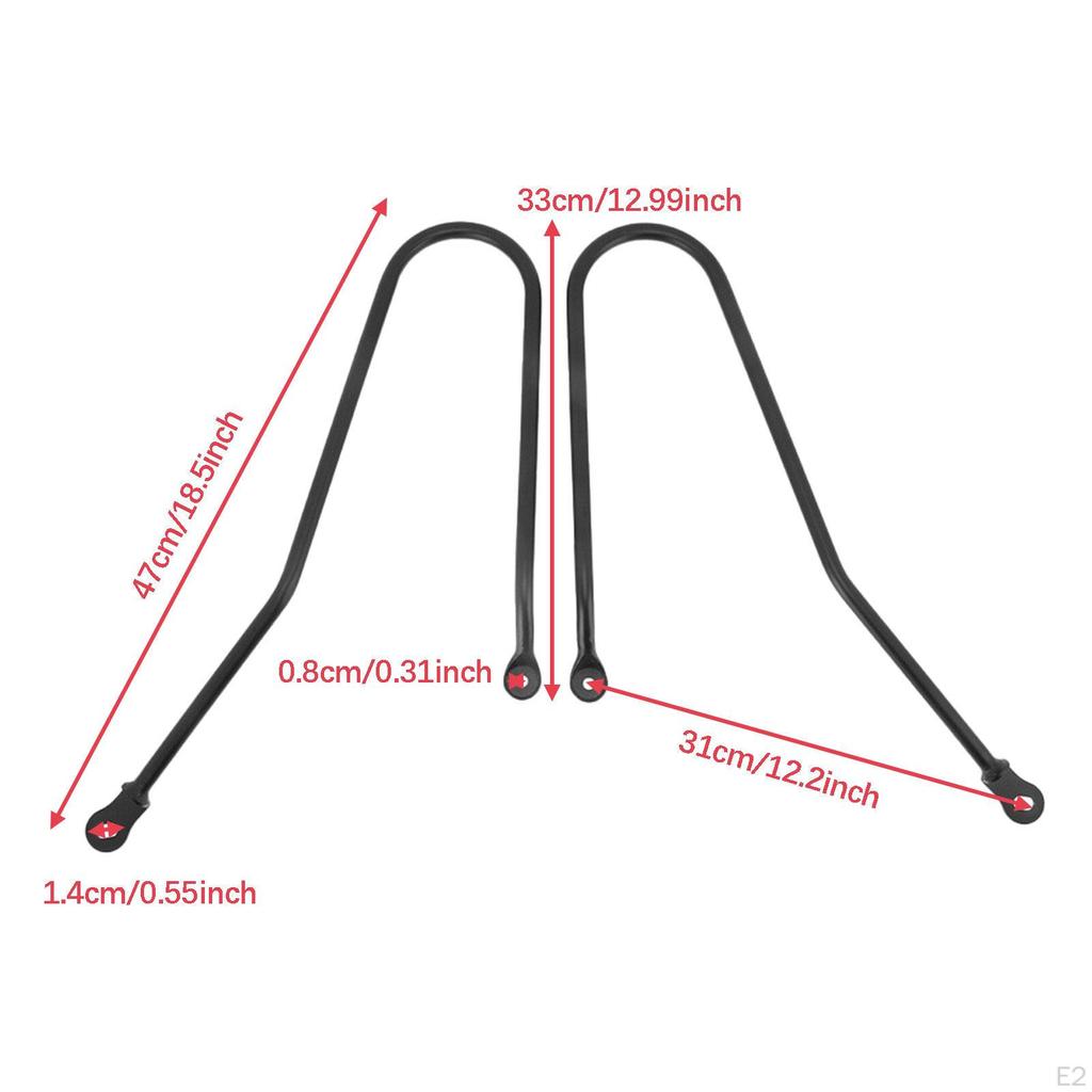 Saddlebag Support Bar Replacement,Simple Installation Motorbike Accessories Professional Mount