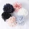 Fabric Big Flower Hair Claw Clips Women Girls Soft Chiffon Flowers Ponytail Holder Hair Clamps Barrette Fashion Hair Accessories