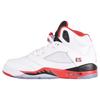 Air Jordan 5 Retro Grade School 'Fire Red' 2013 (Unisex) White / Fire Red / Black Kids' Basketball Shoes 440888 120