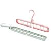Magic Multi-Port Support Hangers For Clothes Space Saving Drying Rack Multifunction Plastic Wardrobe Organizer Clothes Rack