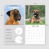 Red Robin 2026 Bullmastiffs Monthly Wall Calendar | 12" x 24" Open | Premium Thick & Sturdy Paper | Hangable 12 Month Calendar | Lined Notes & To Do