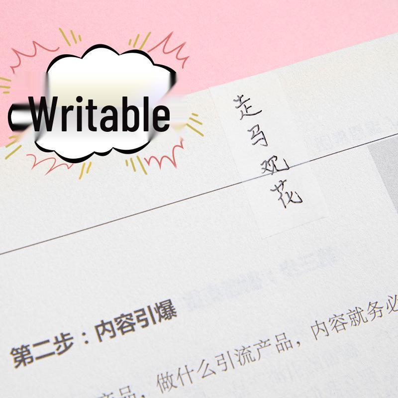 Transparent Translucent Tape for Students: Organize, Write, and Paste Seamlessly