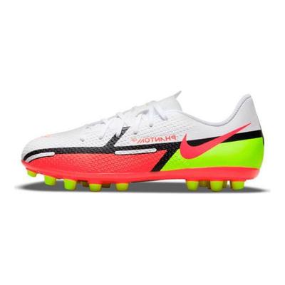 Phantom GT 2 Academy AG Low Top Soccer Shoes Kids Sneaker White Red DC0811-167