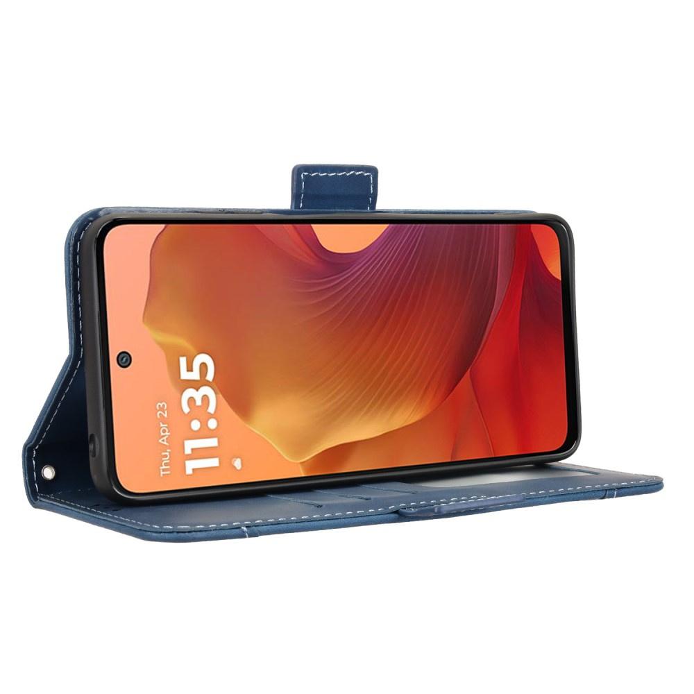 Flip Case for Motorola Moto G17 / G17 Power / G15 / G15 Power, Card Slot, Navy Blue