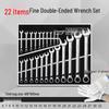 Thickened Double-Ended Plum Blossom Wrench Set for Multi-Functional Auto Repair