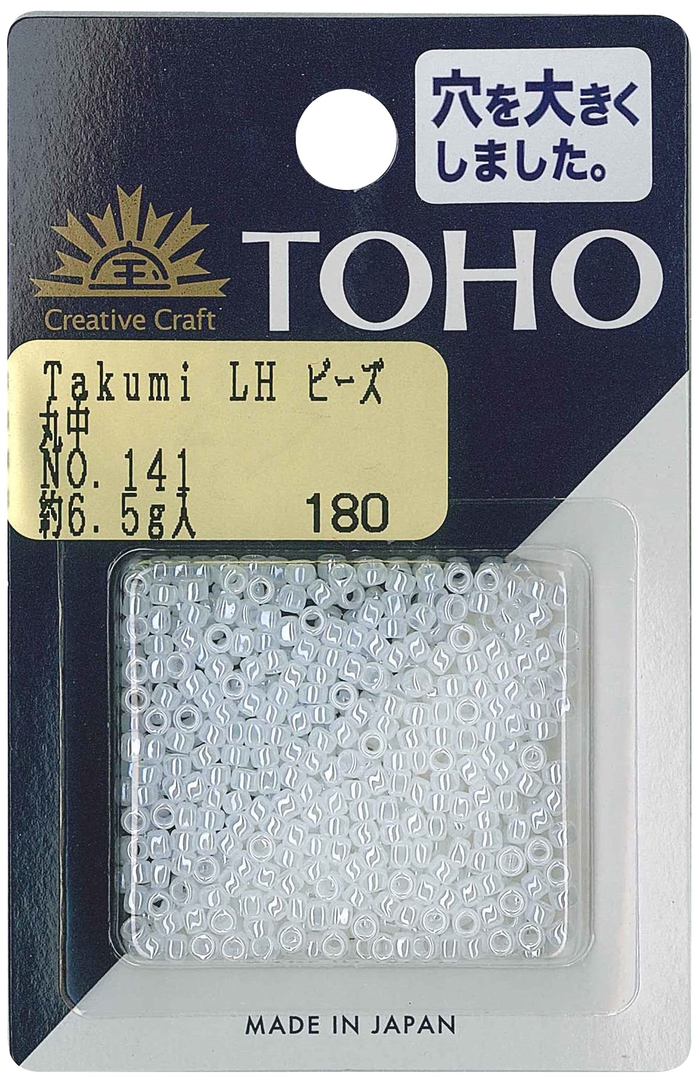 

Диаметр бусин TOHO Takumi LH круглый, примерно. 2,6 мм, приблизительно. 6,5 г №141