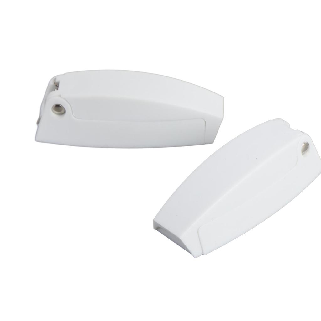 2pcs RV Baggage Door Catch Nylon Trailer Storage Door Latch Hook Door Holder for Motorhome Boat Camping Car Yacht