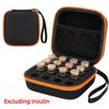 3ML Insulin Vial Storage Case 16 Slots Insulin Organizer Essential Oils Carrying Box  for Home