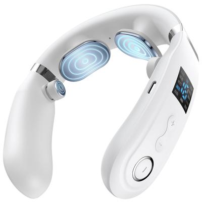 Nackenpflege Nackenentspannungsgerät Liaolee 2025 Neues Design x Vibration x EMS TENS W Japanische Sprachführung Leichte Nackenauffrischung Nackenentspannung Heiß