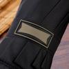 Ten-bone Wooden Handle with Gold Bottom Reinforcement Personality Double Layer Wind-resistant Three Foldable Business Umbrella