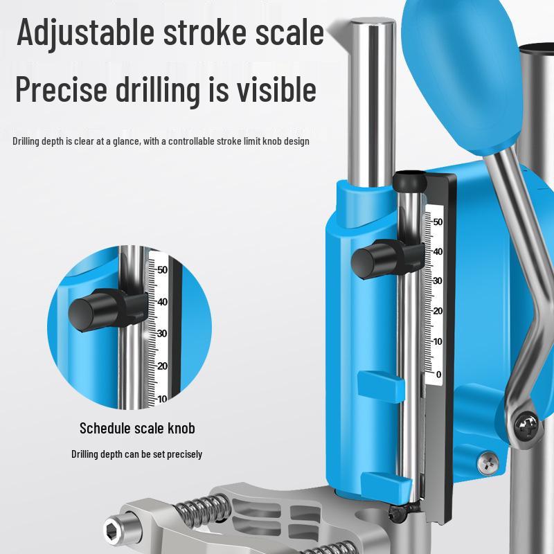 Compact Multi-Functional Electric Drill Stand for Industrial & Home Use