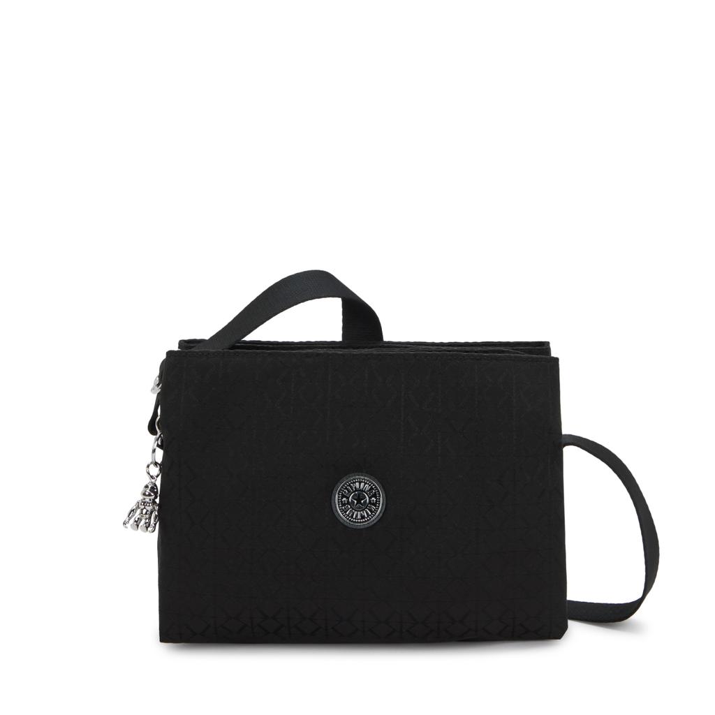 Kipling Crossbody Bag Fabiya Noir Sign Jq