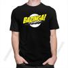 The Big Bang Theory Bazinga T Shirt Unisex Solid Cotton Sport Short Sleeve Commute Crewneck Tops Unisex Unisex Tops Big Size Tshirts