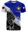 Nové 3D tričko s potiskem vlajky Filipín Erb Filipín Duchovní totem Grafická trička pro muže Vintage top
