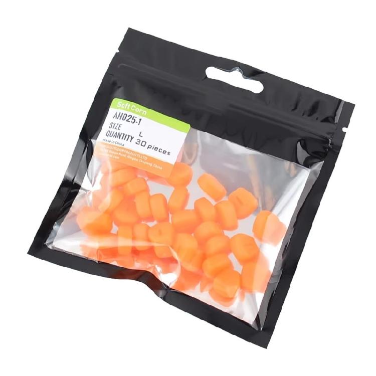 30lots Bright Colored Plastic Bobbers Multicolor Plastic Corn Floaters for Enhances Visibilities In Freshwaters Fishing