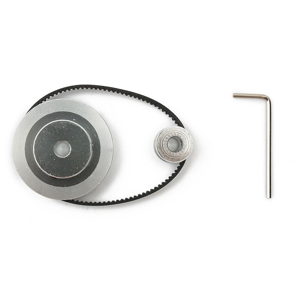 Synchronous Wheel Tool Synchronous Belt Wheel Kit Pulleys Sheaves With 20 Accessories And 60 Teeth Closed Synchronous
