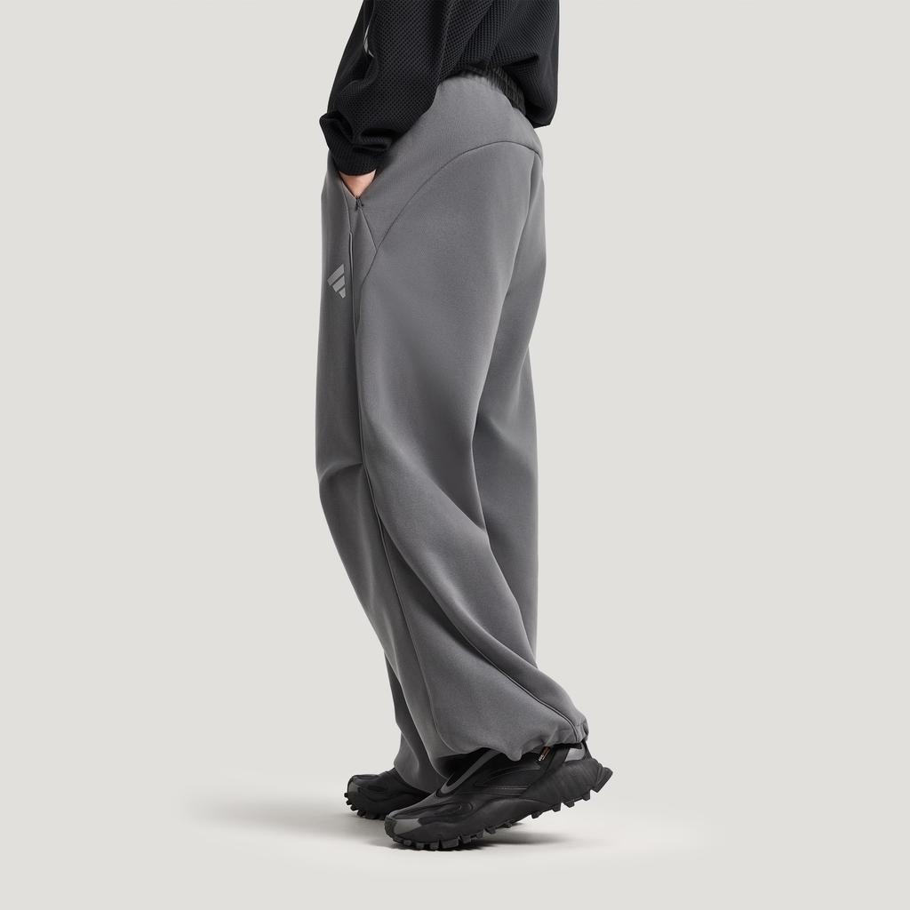 adidas FOS Tracksuit Bottoms Future Style Series Loose Fit Casual Solid Color Simple Knit Sports Pants Men Bottoms KG0748
