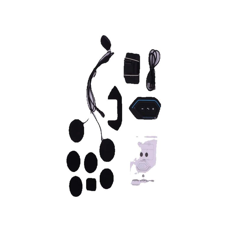 1PC Bluetooth 5_0 Headset FOR Softmax X6 Motorcycle Helmet Communication System IP67